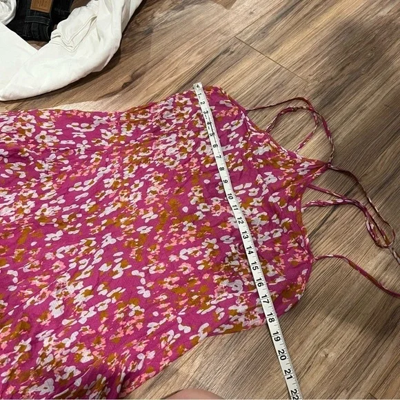 By Anthropologie Strappy Boho Mini Dress